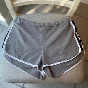 Hollister High Waist Lounge Shorts Dolphin / Athletic / Sweat Shorts Gray XS